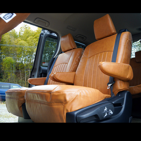 PAPAMACARSカスタムヴィンテージシートカバー VOXY8人乗り ノア ZRR80W ZWR80W ZWR80G ZRR80G ヴィンテージシートカバー(ET-1571)