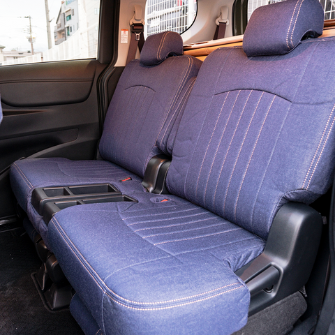 PAPAMACARSカスタムヴィンテージシートカバー シエンタNSP170系 NHP170系 7人乗り(ET-1615)