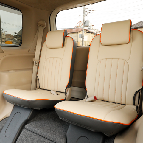 PAPAMACARSカスタムヴィンテージシートカバー シエンタNSP170系 NHP170系 7人乗り(ET-1615)
