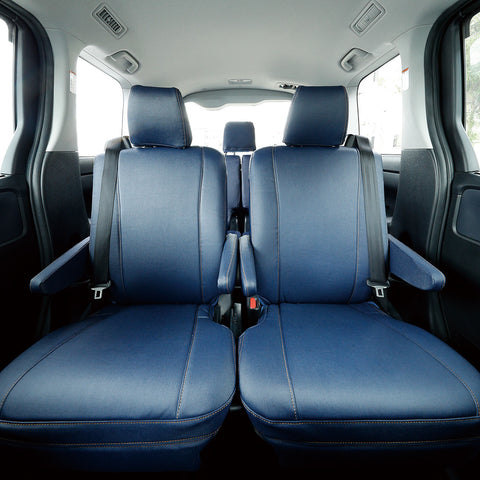 PAPAMACARSカスタムヴィンテージシートカバー VOXY7人/8人乗り ノア MZRA90W ヴィンテージシートカバー