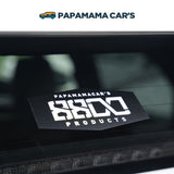 8800ステッカー COLOR ブラック